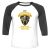 Unisex 3/4 Baseball Tee