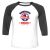 Unisex 3/4 Baseball Tee