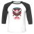 Unisex 3/4 Baseball Tee