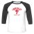 Unisex 3/4 Baseball Tee