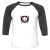 Unisex 3/4 Baseball Tee