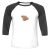 Unisex 3/4 Baseball Tee