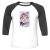 Unisex 3/4 Baseball Tee