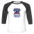 Unisex 3/4 Baseball Tee
