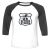 Unisex 3/4 Baseball Tee