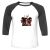 Unisex 3/4 Baseball Tee