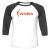 Unisex 3/4 Baseball Tee