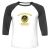 Unisex 3/4 Baseball Tee