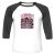 Unisex 3/4 Baseball Tee