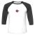 Unisex 3/4 Baseball Tee