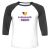Unisex 3/4 Baseball Tee