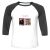 Unisex 3/4 Baseball Tee