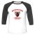 Unisex 3/4 Baseball Tee