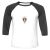 Unisex 3/4 Baseball Tee