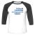 Unisex 3/4 Baseball Tee