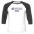 Unisex 3/4 Baseball Tee