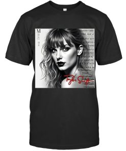 taylor swift signature T-shirt-New