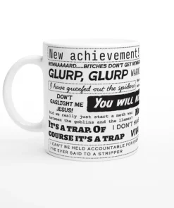 Dungeon Crawler Carl Quotes Mug - White 11oz Ceramic Mug