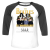 Unisex 3/4 Baseball Tee