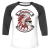 Unisex 3/4 Baseball Tee