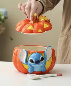 Cute Cartoon Doll Model Ceramic Instant Noodles Bowl