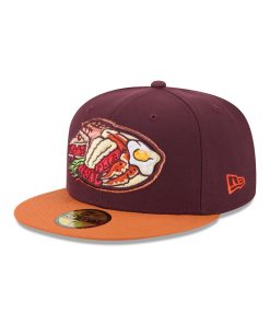 Men's Las Vegas Aviators New Era Burgundy Theme Nights 59FIFTY Fitted Hat