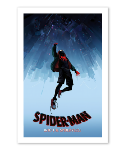 Leap of the Spider-Verse – Miles Morales Art Print