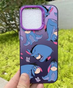 Eeyore Cartoon Soft Shell Case for iPhone
