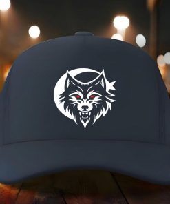 classic wild wolf baseball cap