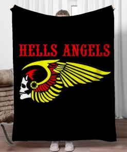 Character Blanket Sofa Winter Hells Angels Home and Decoration Hairy Blankets for Bed Blanket 150cm X 200cm Luxury Bedding Throw