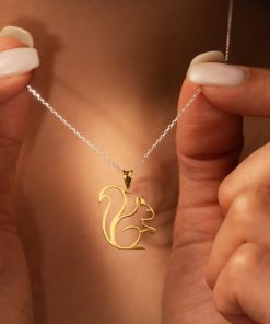 squirrel -Necklace-777