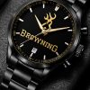 Browning Premium Stainless Steel Quartz Watch
