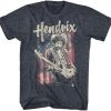I collect JIMI HENDRIX tees. It fits as desired and I love it!