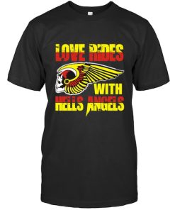 Love Rides With Hells Angels