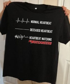 Tampa Bay Buccaneers Heartbeat t-shirt 2