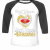 Unisex 3/4 Baseball Tee