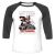 Unisex 3/4 Baseball Tee