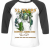 Unisex 3/4 Baseball Tee