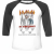 Unisex 3/4 Baseball Tee