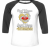 Unisex 3/4 Baseball Tee