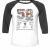 Unisex 3/4 Baseball Tee