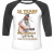 Unisex 3/4 Baseball Tee