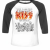 Unisex 3/4 Baseball Tee