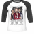 Unisex 3/4 Baseball Tee