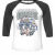 Unisex 3/4 Baseball Tee