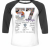 Unisex 3/4 Baseball Tee