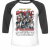 Unisex 3/4 Baseball Tee
