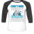 Unisex 3/4 Baseball Tee