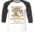Unisex 3/4 Baseball Tee