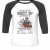 Unisex 3/4 Baseball Tee